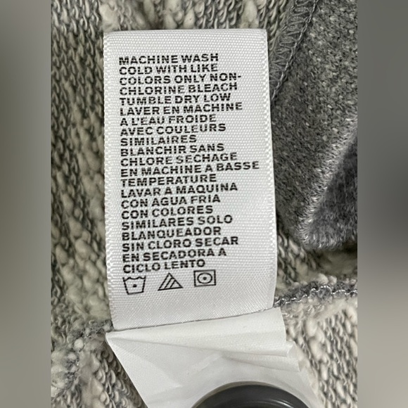 NWT James Perse Mid Length Transitional Cotton Gray Jacket Size 2 (Medium) - Picture 12 of 12